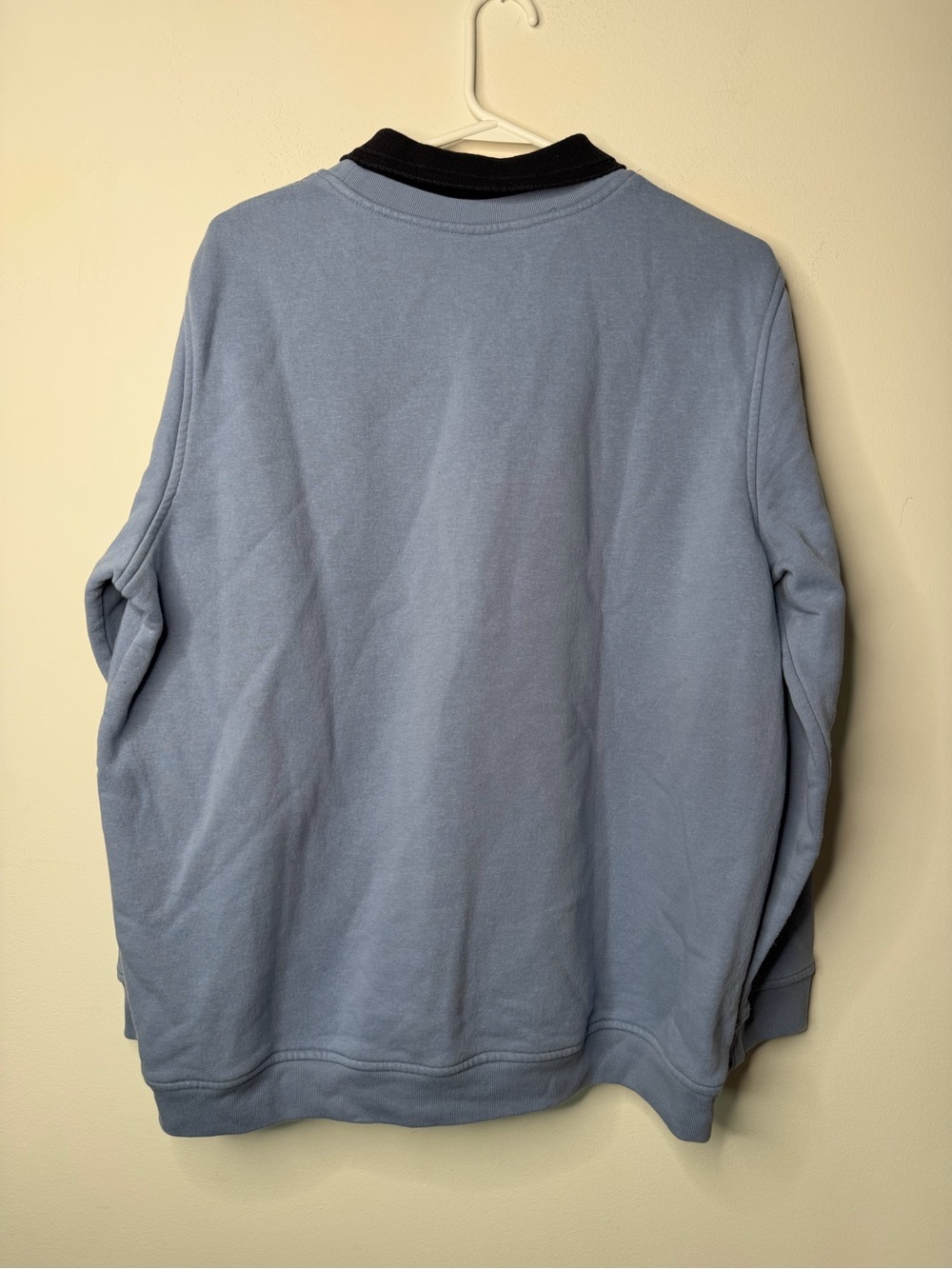 Vintage Northern Reflections Blue Jay Snowflake Fleece Sweatshirt XL Winter Bird - Picture 7 of 9